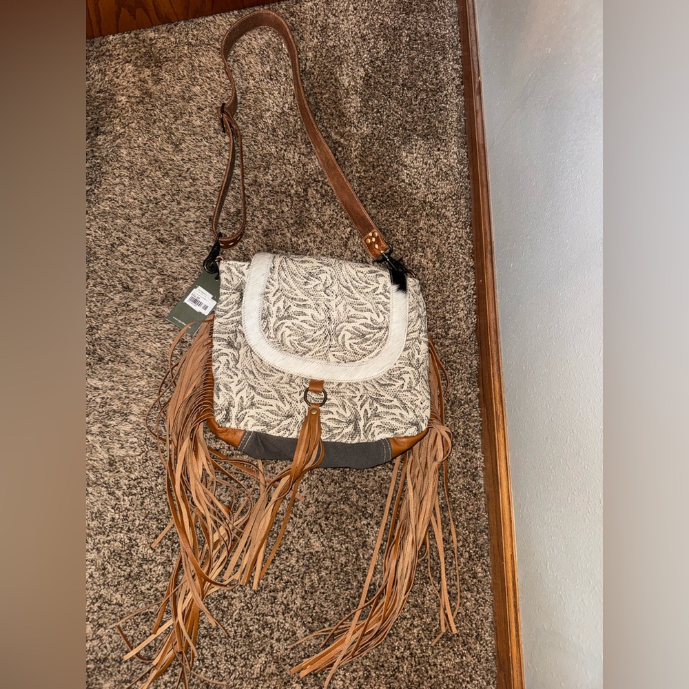 Myra Crossbody Fringe Bag